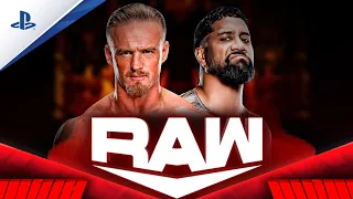 Jey Uso vs. Ilja Dragunov WWE RAW — Full Match | King of the Ring Tournament Round 2 | 2024