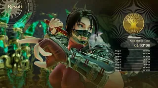 SoulCalibur VI - Arcade (Easy) -  Taki Speed Run (04:33"08)