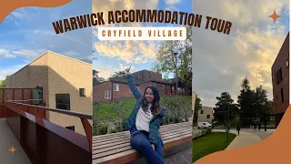 Warwick Accommodation Tour 🇬🇧 | Cryfield Village | Student Accommodation | Coventry | Janvi Kapoor