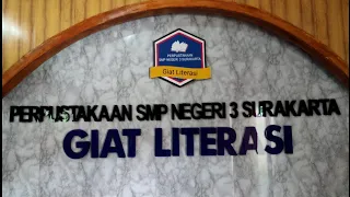 Perpustakaan Giat Literasi SMP Negeri 3 Surakarta
