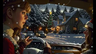 Chris Rea -- Driving Home for Christmas  -- Christmassy video by  A.I