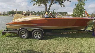 Holy Grail of Collector Boats | 1955 Chris Craft Cobra "Hemi Under Glass" | Chrysler Marine Engine