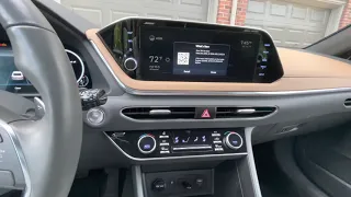 Hyundai Sonata 2021 Limited infotainment System Update