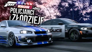 Policjanci i ZŁODZIEJE w Forza Horizon 5 - UCIEKAM AUTAMI SZYBKICH i WŚCIEKŁYCH! 🔥