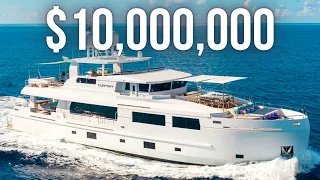 Inside a $10,000,000 Explorer Yacht | Mengi Yay 104' SuperYacht Tour