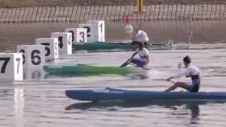 The second day of The 6th World University Canoe Sprint Championship 2014 in Minsk, Belarus