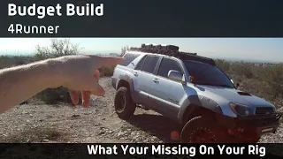 What You're Missing On Your Overland Budget Build 4th Gen 4Runner