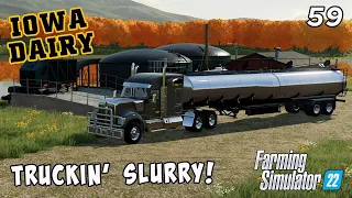 3,000,000 liters of slurry! Generating faster than I can haul it away! - IOWA DAIRY UMRV EP59 - FS22