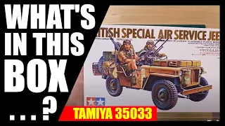 541 - Tamiya 35033 British Special Air Service Jeep in 1:35 Scale