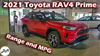 2021 Toyota RAV4 Prime – MPG Test | Real-world Highway EV Range and Fuel Economy