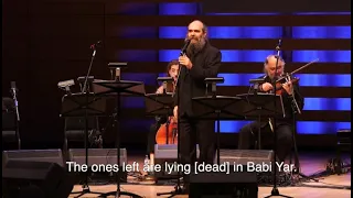 Yiddish Glory, Babi Yar (Live) (with English Subtitles)
