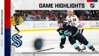 Blackhawks @ Kraken 11/17/21 | NHL Highlights