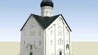 Church of the Transfiguration (Novgorod) in 3D