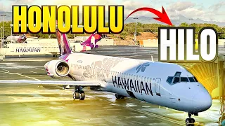 Flight Review | Hawaiian Airlines | Honolulu (HNL) to Hilo (ITO) | Boeing 717 | F22 Raptors