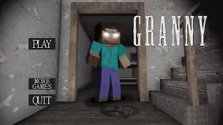 WHAT IF GRANNY WAS HEROBRINE? | Granny (Horror Game)