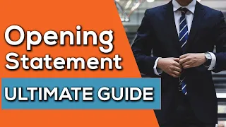 ULTIMATE GUIDE | Opening Statements at Trial - 10 Steps to SUCCESS!