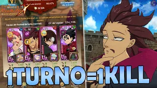 ¡EL EQUIPO QUE NADIE QUIERE QUE USES! "MONSPEET" Y "CUSACK" DESTRUYEN EL PVP | 7DS: Grand Cross