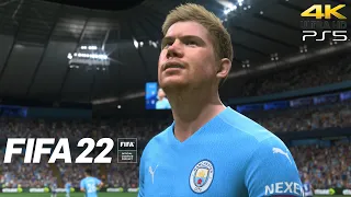 FIFA 22 - Liverpool vs Manchester City | PS5™ Gameplay [4K 60FPS]