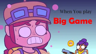 BRAWLSTARS ANIMATION WHEN YOU PLAY BIG GAME