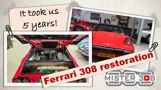 First start of the Ferrari 308 in 5 years!