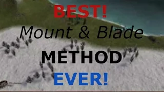 1000 Denar in 1 Minute - Mount and Blade Warband New Player Guide PS4