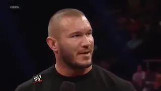 Randy Orton tells Daniel Bryan,I have sleep with your Wife Brie Bella WWE Bets Match ever