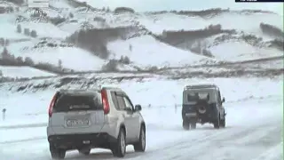 Две машины провалились под лед на Красноярском водохранилище (Новости 26.03.16)