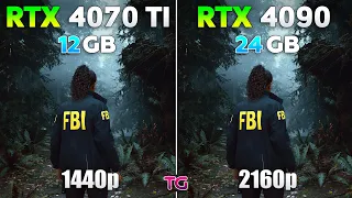 RTX 4070 Ti 1440p vs RTX 4090 4K - Test in 10 Games