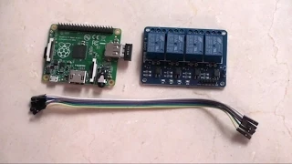Raspberry Pi: 4-channel Relay step-by-step with example scripts for home automation