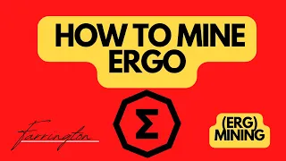 How to Mine Ergo - NBMiner - Windows Tutorial