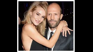 Rosie Huntington and Jason Statham #jason #rosie #statham #Rosie #Huntington