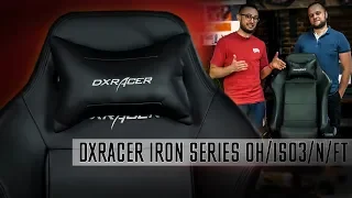 Обзор игрового кресла Dxracer Iron series OH/IS03/N/FT для самых уставших геймеров