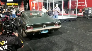 LIVE unveiling of ORIGINAL Steve McQueen Bullitt