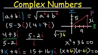 Complex Numbers - Basic Operations