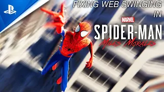 Fixing The Web Swinging in Miles Morales PC with MODS - Spider-Man Miles Morales PC MODS