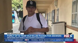 Police Identify 15-Year-Old Killed At Chicano Park