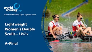 2023 World Rowing Cup I - Lightweight Women's Double Sculls - A-Final