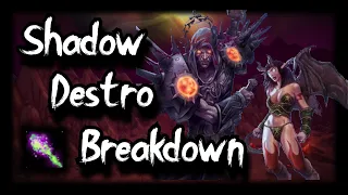 TBC Classic Warlock Spec Guide - Shadow Destruction breakdown