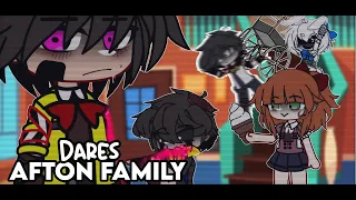 Afton Family Dares | Gacha FNaF | Gacha Afton Family | Gacha Club |