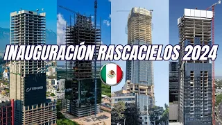 Estos son los RASCACIELOS por INAUGURARSE en MÉXICO este 2024