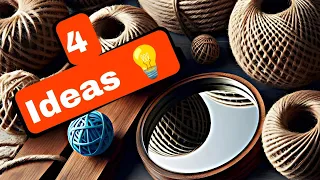 4 NEW IDEAS | Diy Room Decor | Ideas | Home Decoration