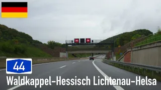 Germany: A44 Waldkappel - Helsa