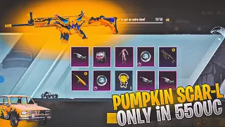 PUMPKIN Scar-L & Dacia Lucky Create Opening 😍 PUBG MOBILE 🔥