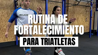 Rutina de fortalecimiento para triatletas