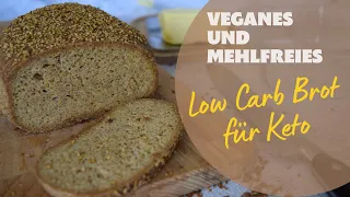 Nie wieder beim Bäcker kaufen: Veganes Low Carb Brot - lecker & schnell gemacht (auch für Keto)