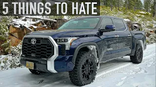 2022 Tundra - 5 Things I Don't Like