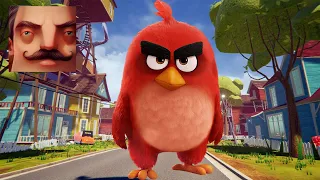 Hello Neighbor - My New Neighbor Angry Birds Red Act 1 Gameplay Walkthrough