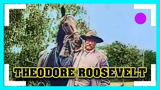 🟦 Theodore Roosevelt in 1912 IN COLOR [Remastered 60FPS]