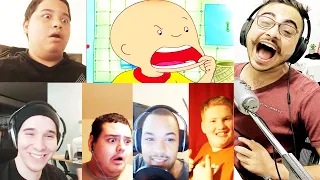 (YTP) Caillou Loses His iPhone REACTION MASHUP