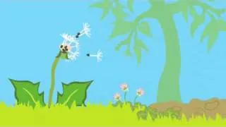 Dandelion life cycle animation